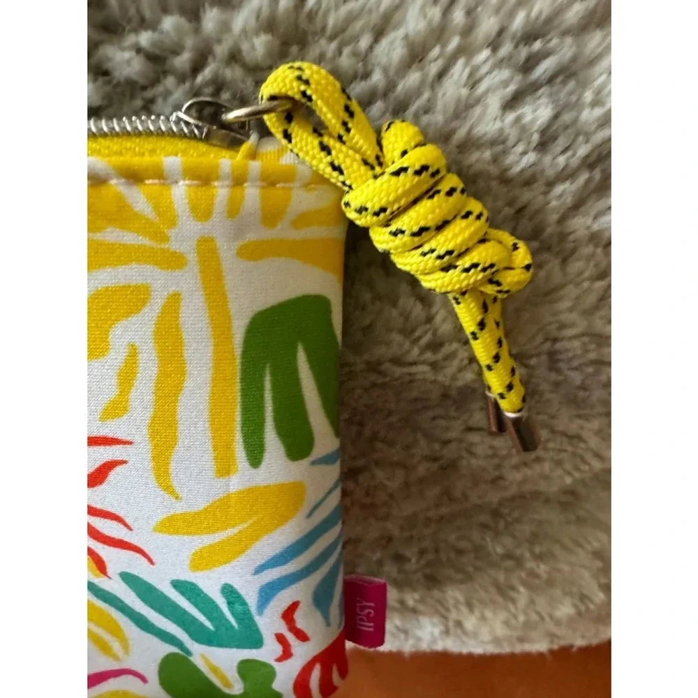 IPSY Multicolor Makeup Bag Spring Summer Bright Floral